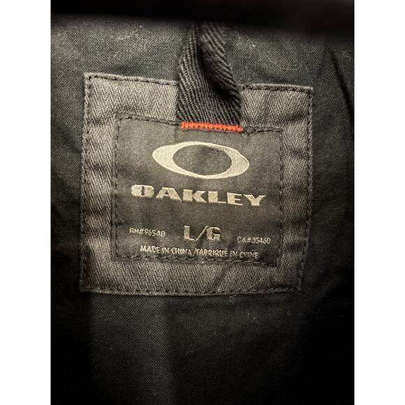 Oakley Field Jacket Mens Large Charcoal Gray Military Tactical Multi Pocket - Picture 3 of 5
